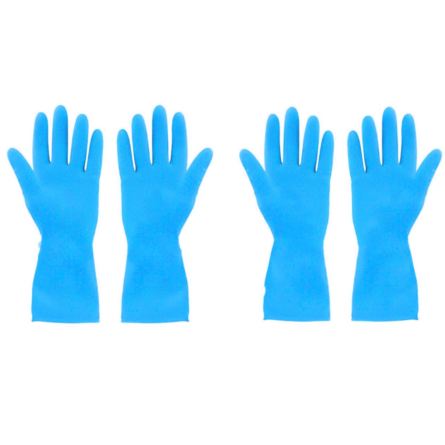 4855 2 Pair Large Blue Gloves For Different Types Of Purposes Like Washing Utensils, Gardening And Cleaning Toilet Etc. DeoDap 4855 2 Pair Large Blue Gloves For Different Types Of Purposes Like Washing Utensils, Gardening And Cleaning Toilet Etc. DeoDap